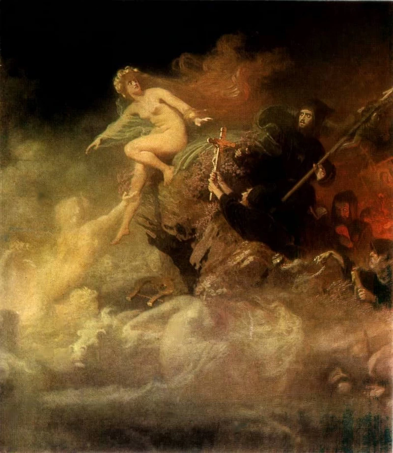 I monaci maledicono Lorelei, 1887 - Eesti Kunstimuuseum, Tallinn